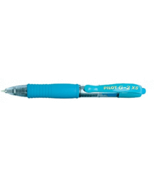 BOLIGRAFO MINI G2 XS PIXIE GEL TURQUESA PILOT