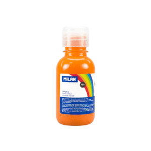 BOTE TEMPERA NARANJA 125 ML MILAN