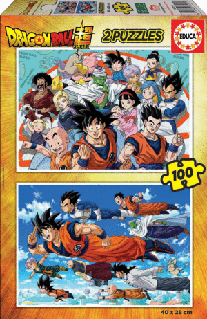 PUZZLE 2X100 DRAGON BALL EDUCA