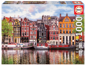 PUZZLE 1000 CASAS DANZANTES AMSTERDAM EDUCA