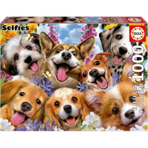 PUZZLE 1000 SELFIE PERRITOS EDUCA