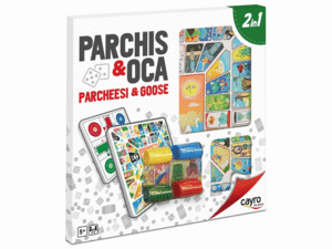 TABLERO PARCHÍS-OCA + ACCESORIOS