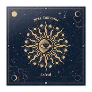 CALENDARIO 2025 ASTRAL 30X30