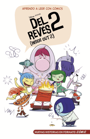 APRENDO A LEER CON CÓMICS DISNEY - DEL REVÉS 2 (INSIDE OUT 2)